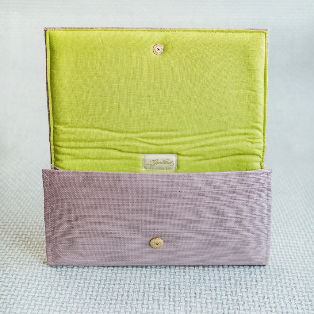 Alison Clutch x A Well Dressed Home lavender/yellow Garland Bag handbag purse