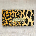 Garland handbag purse luxury leopard cheetah Ashley Clutch
