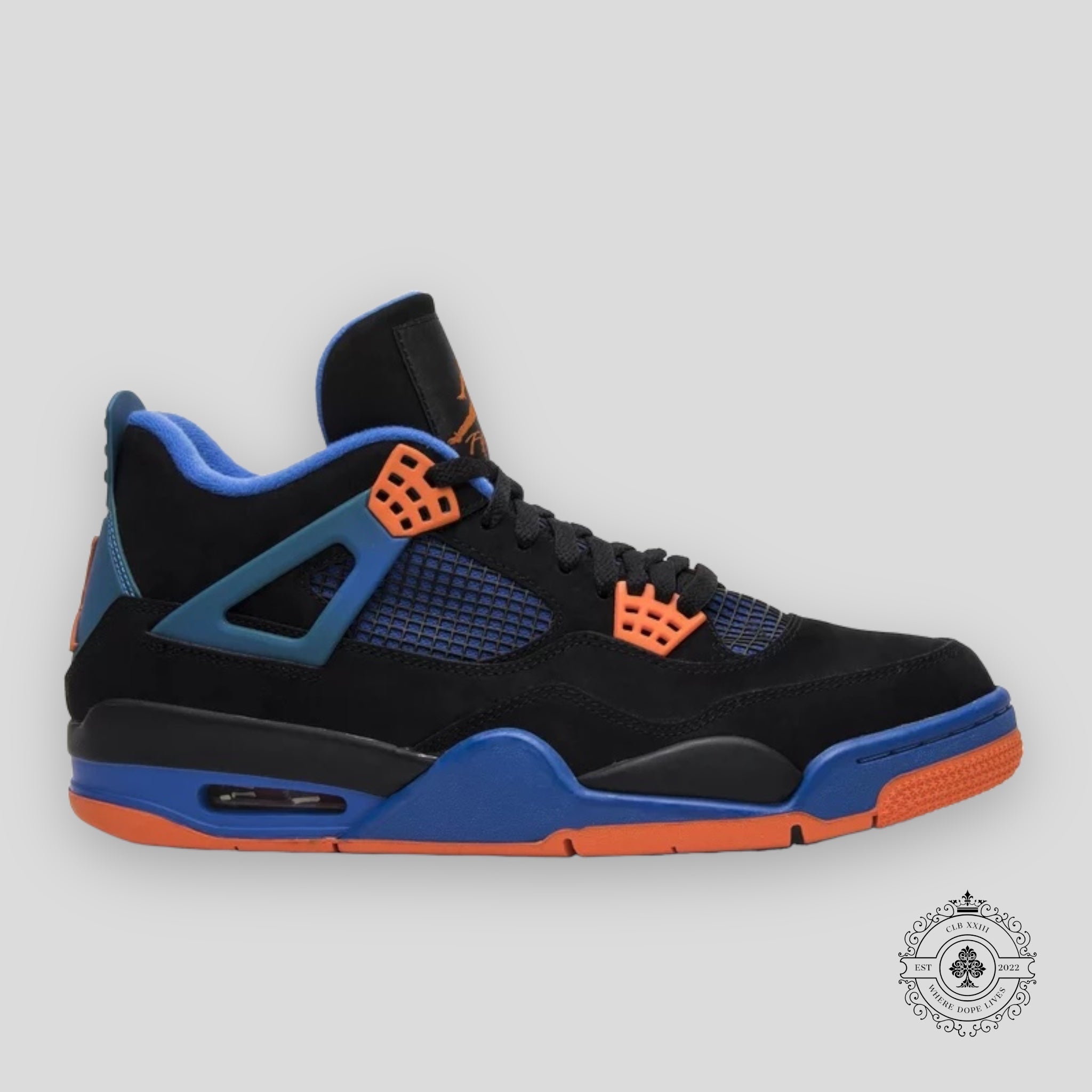 Air Jordan 4 Retro Cavs Men's 12 sneakers black basketball shoes