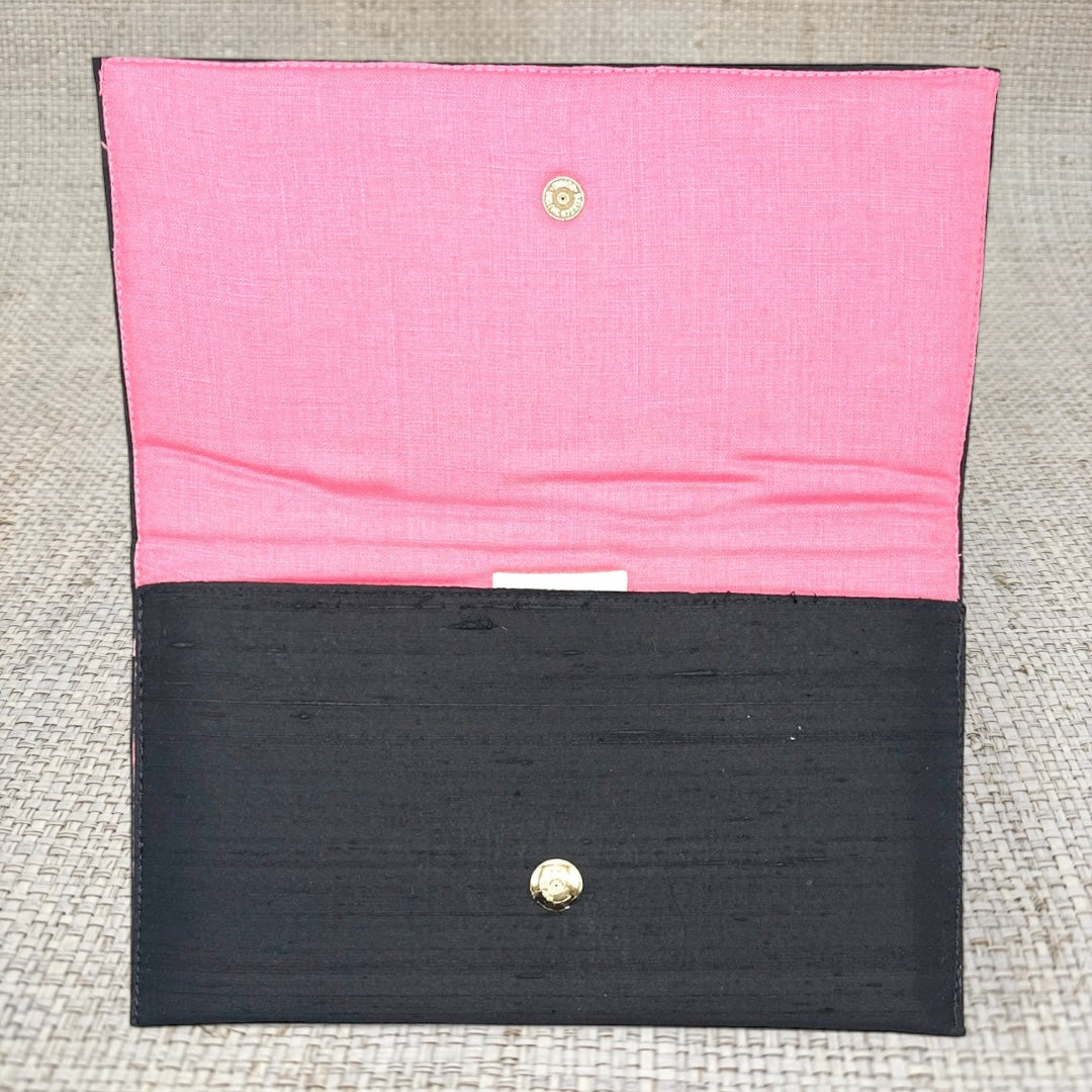 Garland Handbag Purse Ruth Clutch Black evening cocktail formal bag