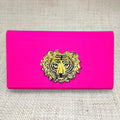 Garland Bag Hot Pink Cindy Clutch Handbag Purse Silk