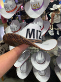 Mizzou Tigers Cowboy Hat Missouri Rhinestone Crystals Bling Custom