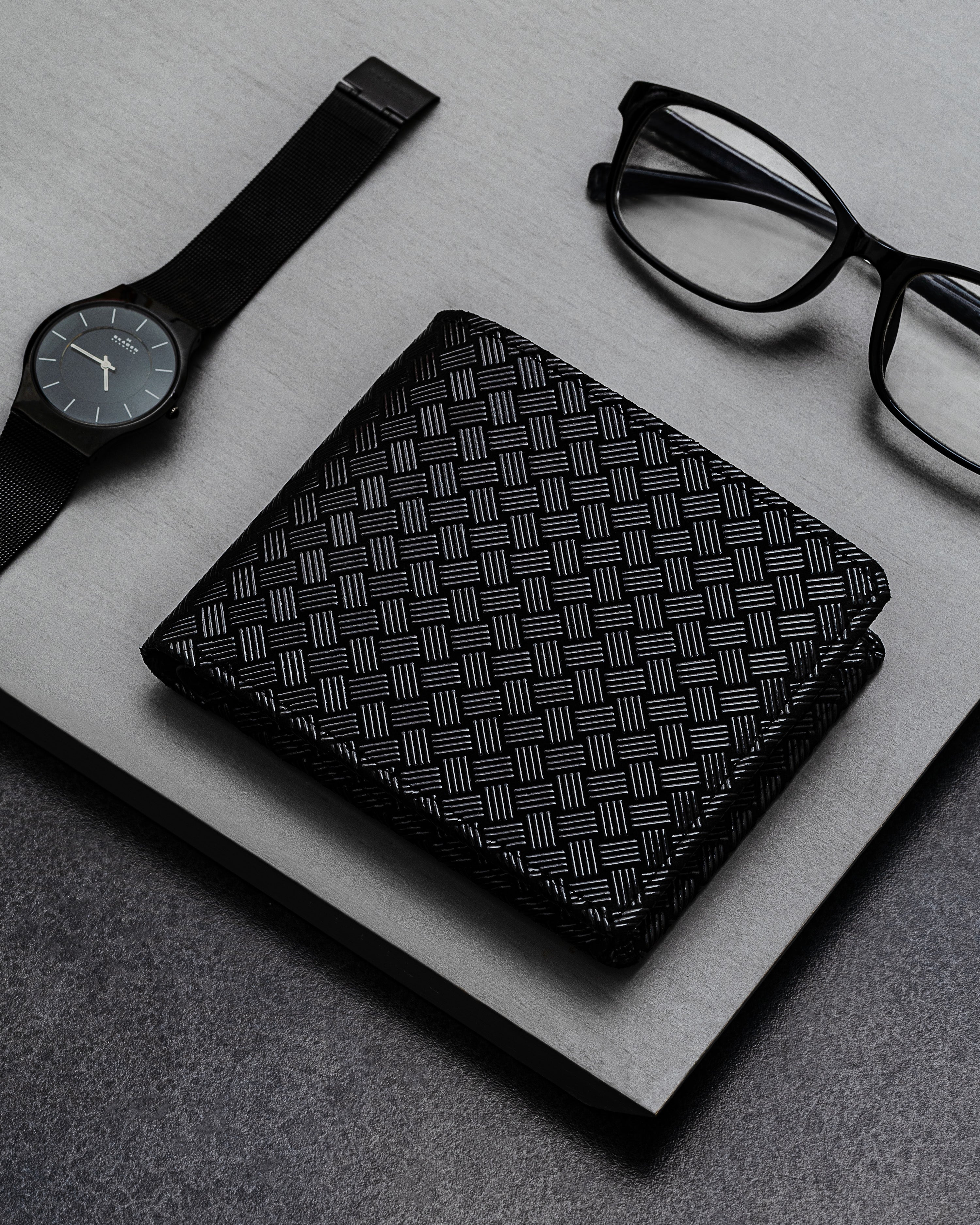 Folded Wallet - Classic Japan Edition - AJIRO Inden Bi-fold  Deer Skin leather