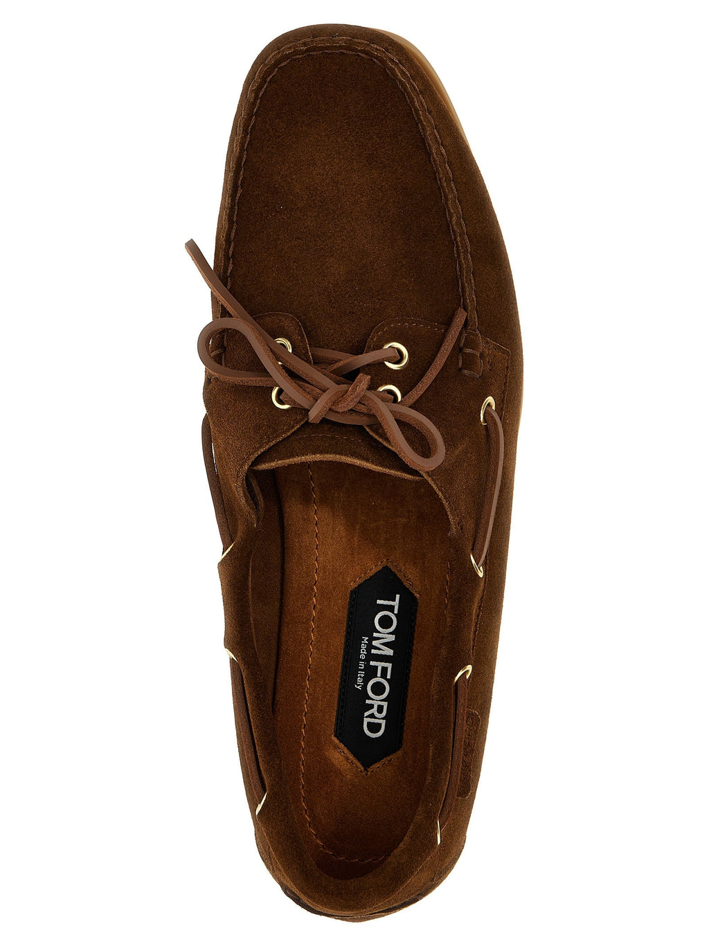 Tom Ford Men’s leather 'Robin' Boat Shoe
