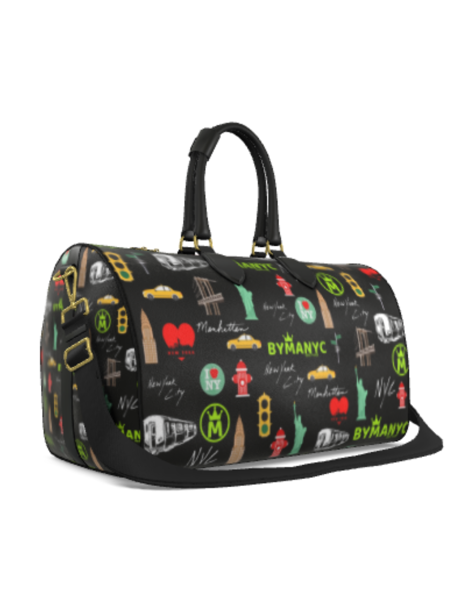 Jetsetter Vegan Travel Bag BYMANYC New York Eco-Friendly Elegance duffel