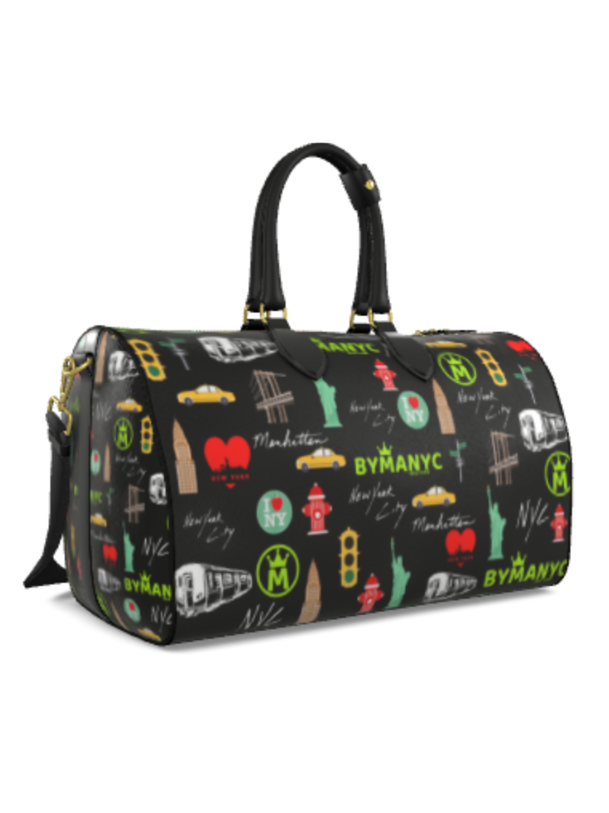 Jetsetter Vegan Travel Bag BYMANYC New York Eco-Friendly Elegance duffel