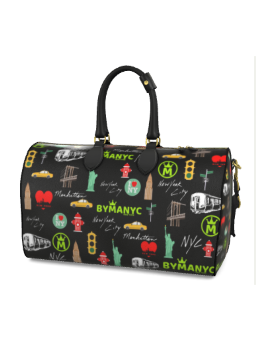 Jetsetter Vegan Travel Bag BYMANYC New York Eco-Friendly Elegance duffel