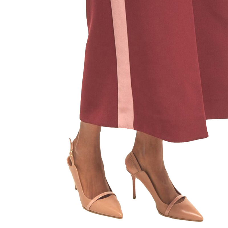 Kennedy Slingback Pumps Shoes heels career tan coral extended sizes
