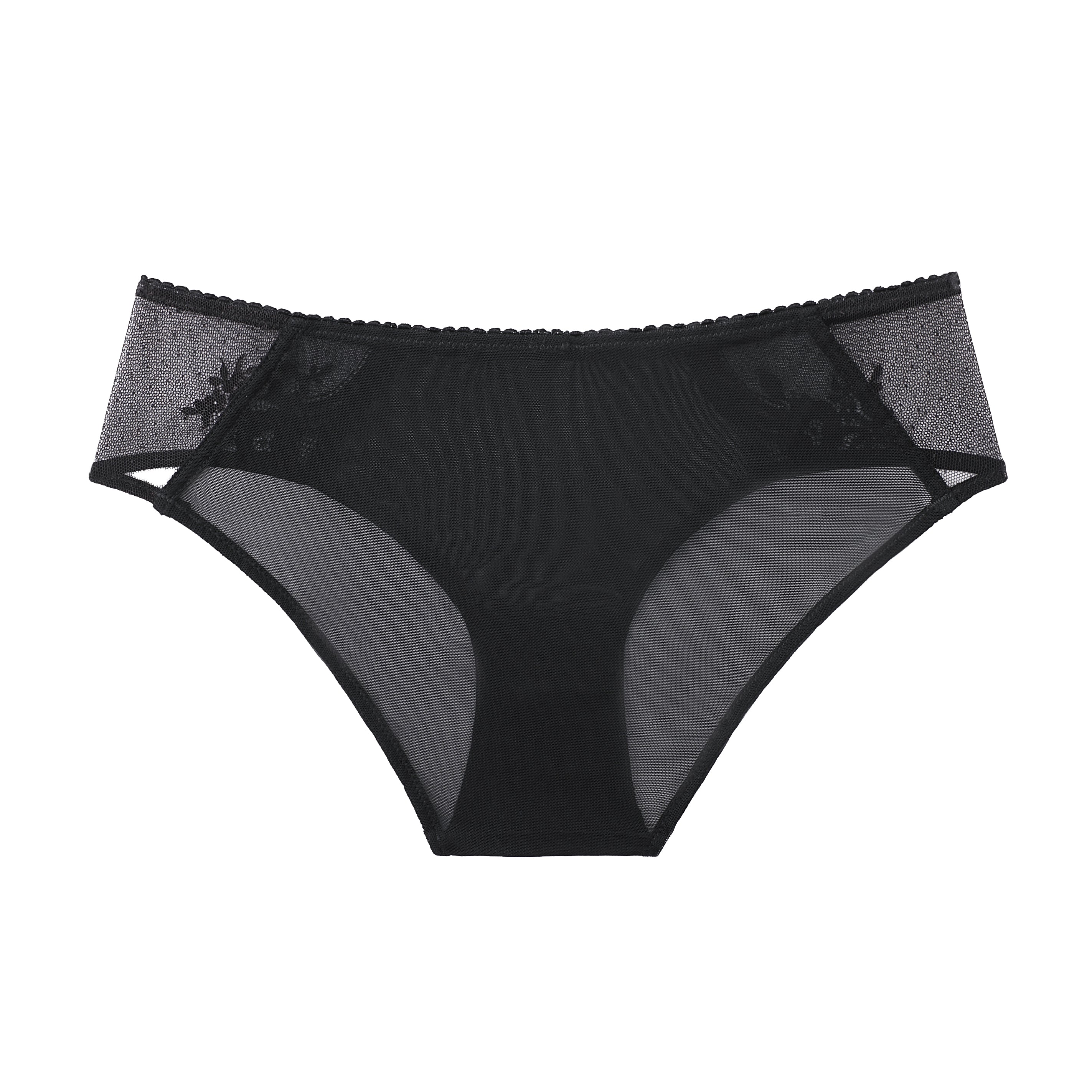 Amour Cache Kim Stretch Lace & Mesh Hipster Brief Panty