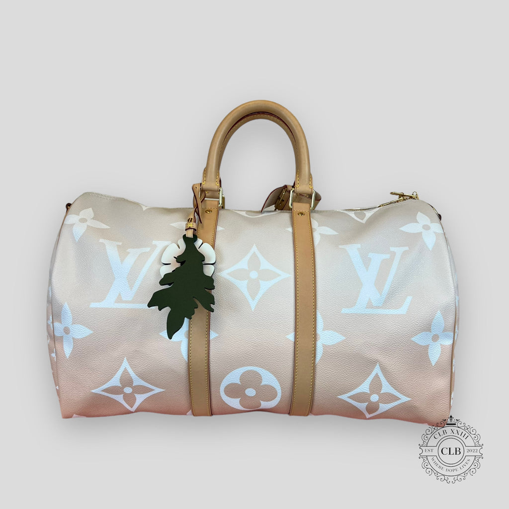 LOUIS VUITTON GIANT MONOGRAM KEEPALL 45 - BRUME New