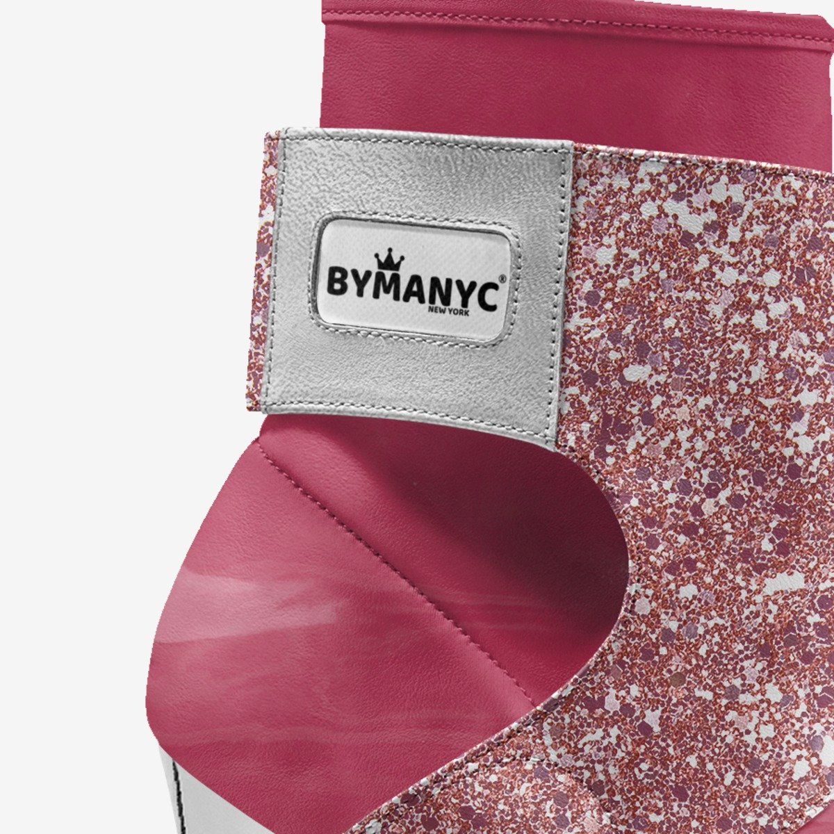 Limited Edition Vegan Stiletto Boots BYMANYC ® New York Futurista pink