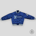 Louis Vuitton LV Lovers Baseball Varsity Jacket in Navy coat men's 52