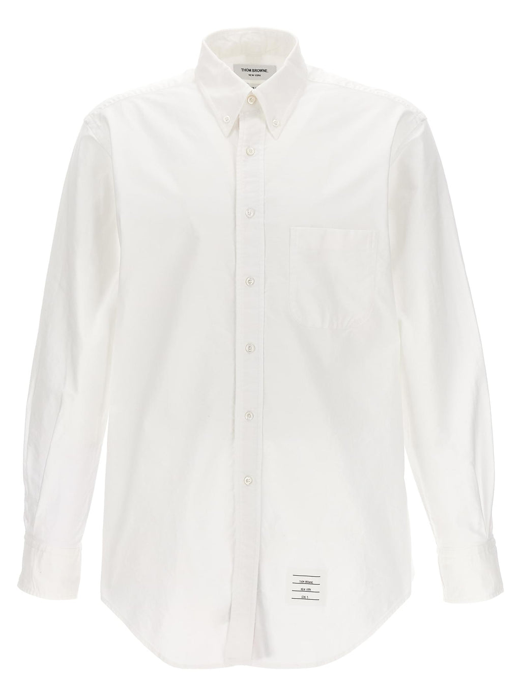 Thom Browne Men's 'Classic' dress Shirt white long sleeve cotton