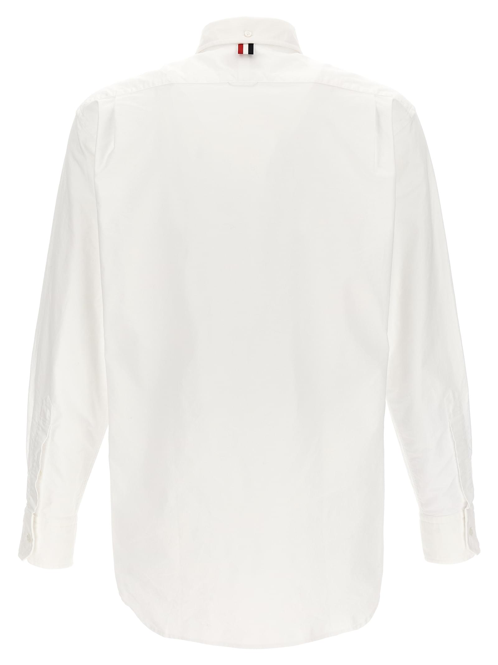 Thom Browne Men's 'Classic' dress Shirt white long sleeve cotton
