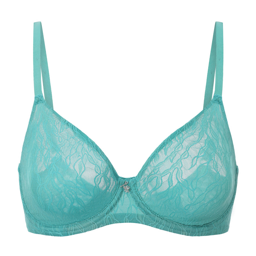 Julie Molded Lace & Mesh T-Shirt Bra Amour D'Agnette