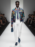 Men's MIDTOWN Bomber Jacket BYMANYC ® New York satin designer coat