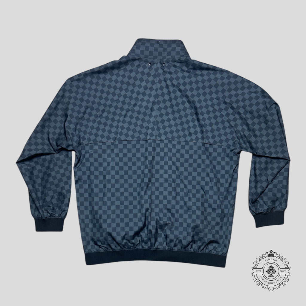 Louis Vuitton Reversible Checkered Damier Windbreaker in Black Men's Unisex jacket
