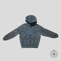 Louis Vuitton Monogram Flower Reversible Hooded Blouson 50 men's unisex wool