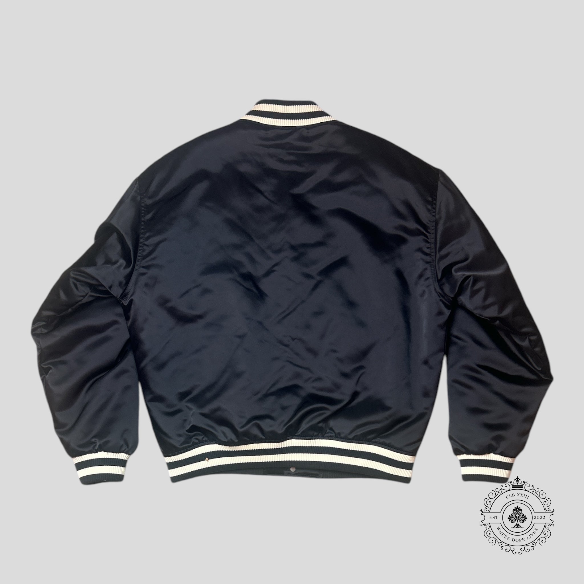Louis Vuitton LV Lovers Baseball Bomber Jacket in Black 50 men's