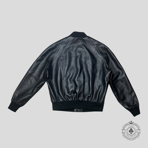 Celine Lambskin leather Teddy Jacket 54 men's unisex coat