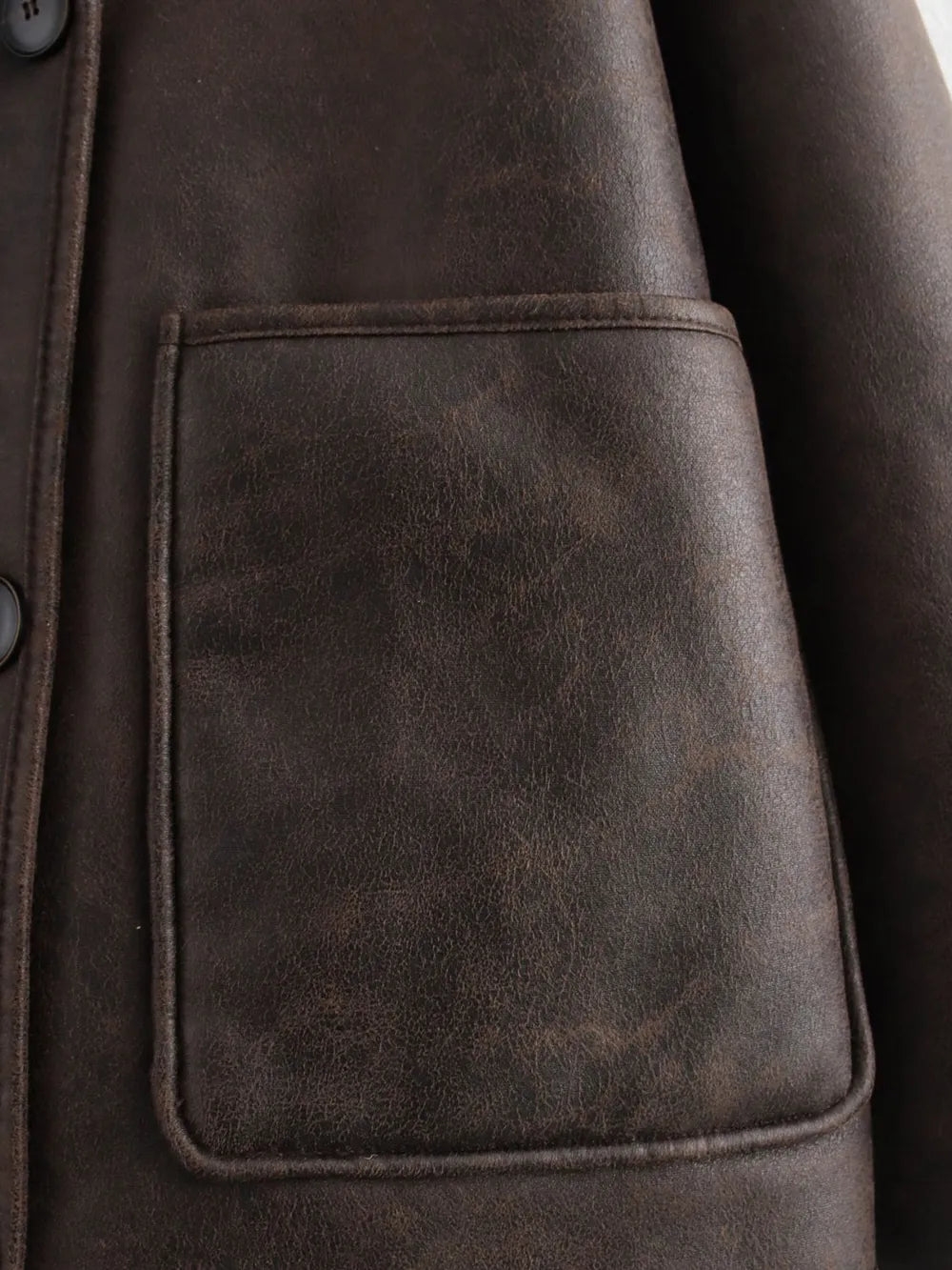 Plush Jacket, Park Avenue | Women - BYMANYC ® New York Coat Vegan