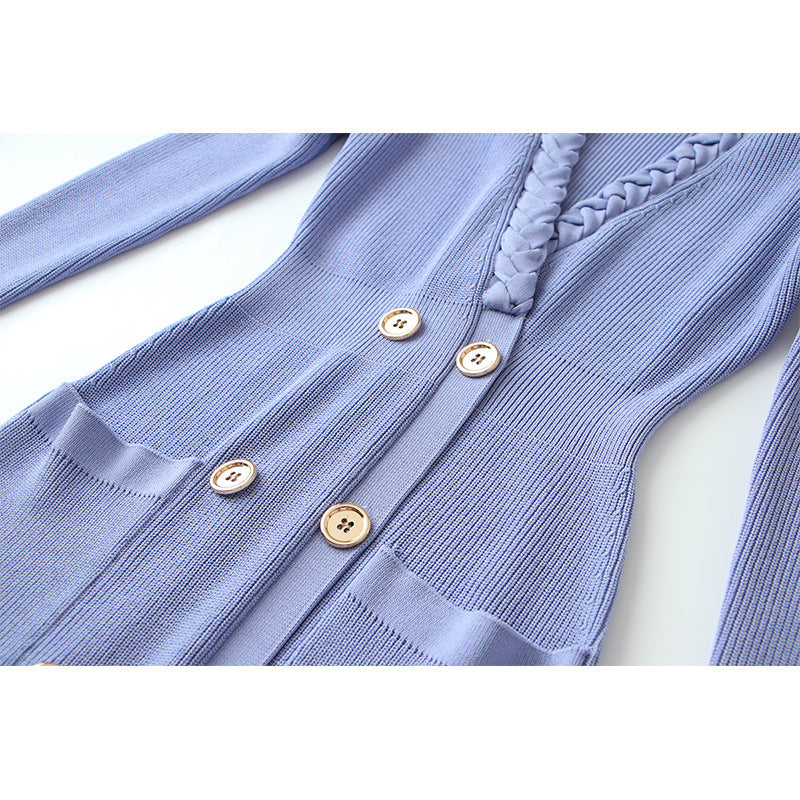 Retro Knitted Hepburn sweater Dress For Women, Greenwich Village, BYMANYC New York.