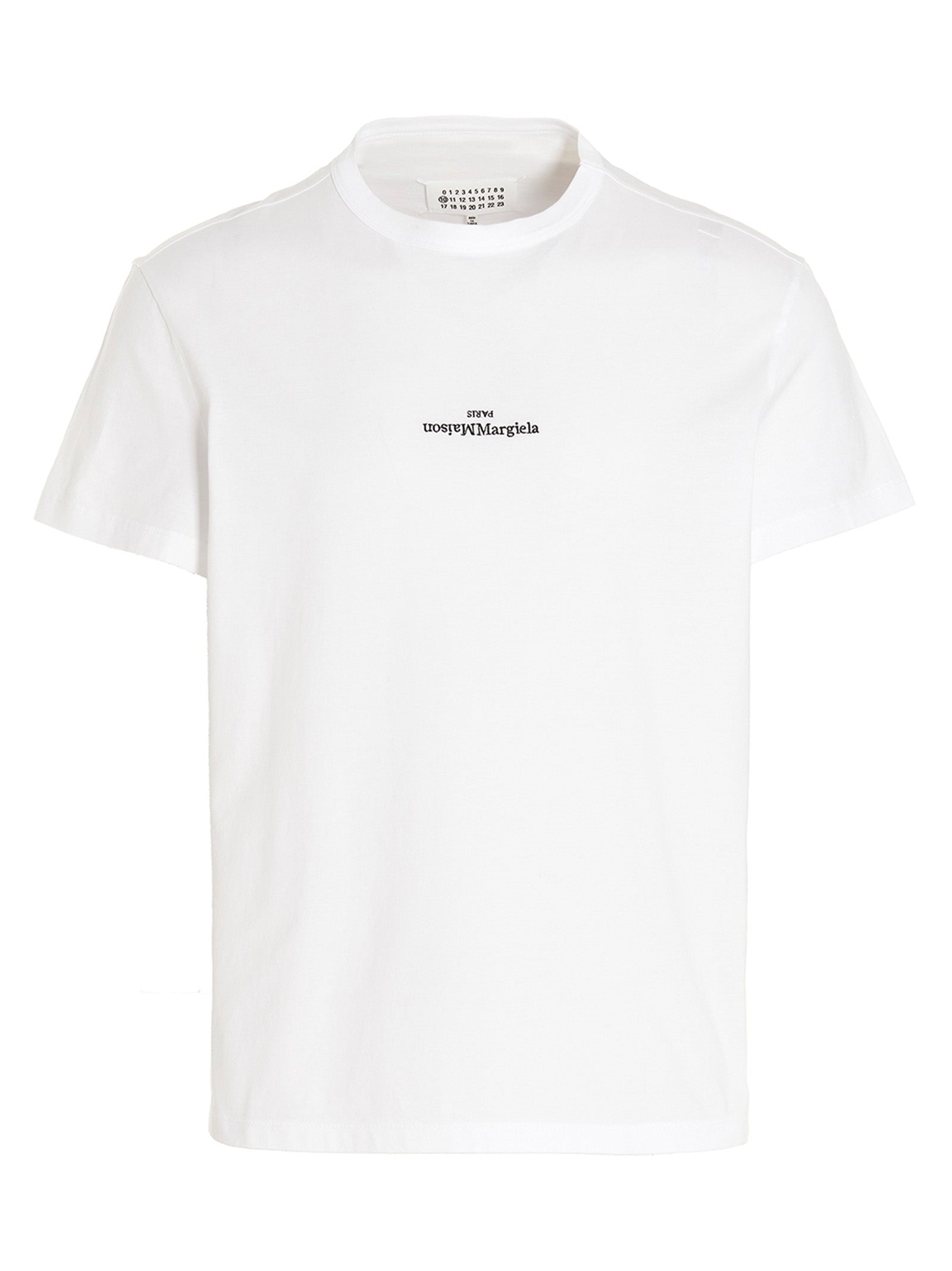 Maison Margiela Men's 'Maison Margiela Paris' T-Shirt tee white