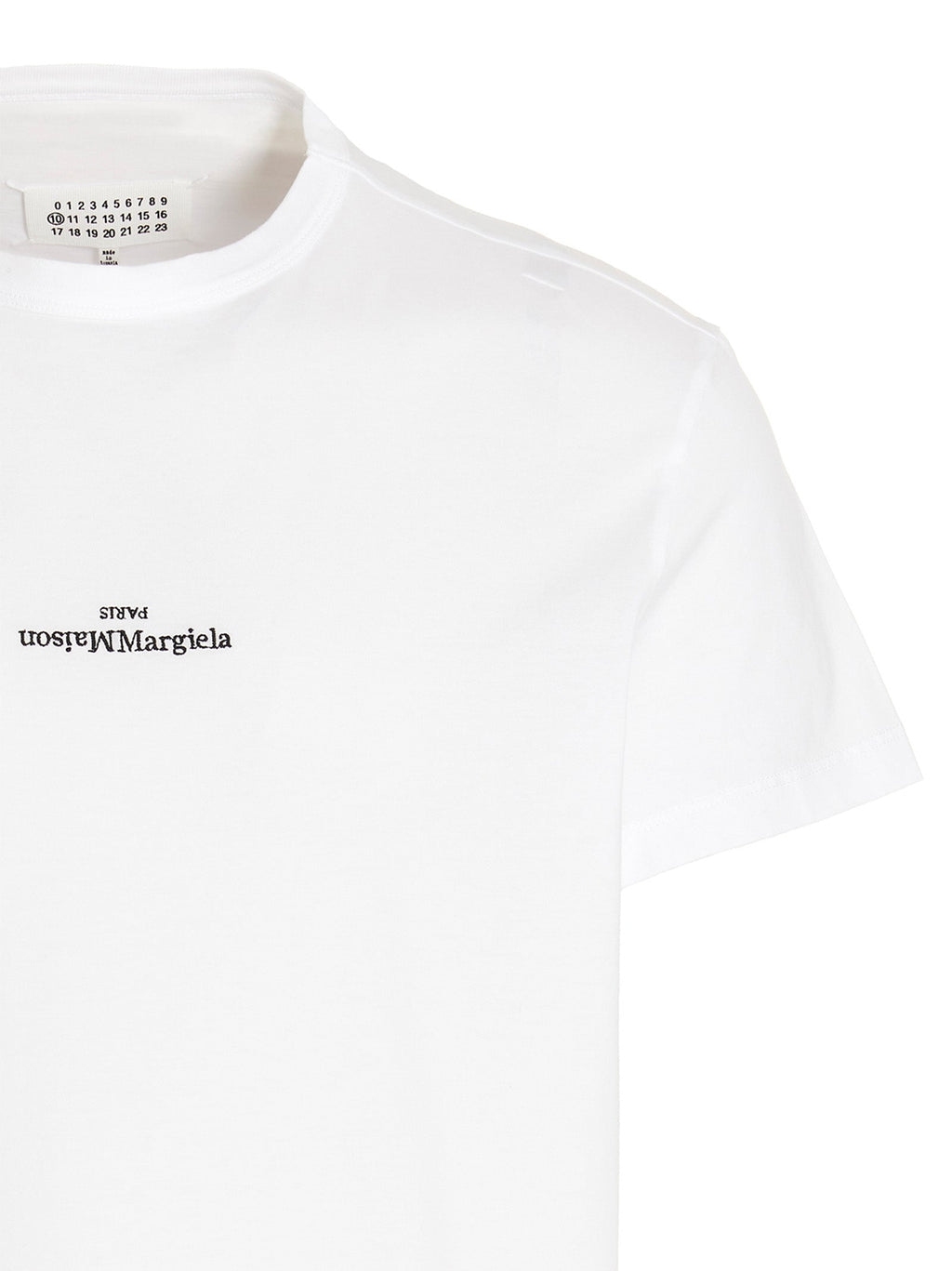 Maison Margiela Men's 'Maison Margiela Paris' T-Shirt tee white