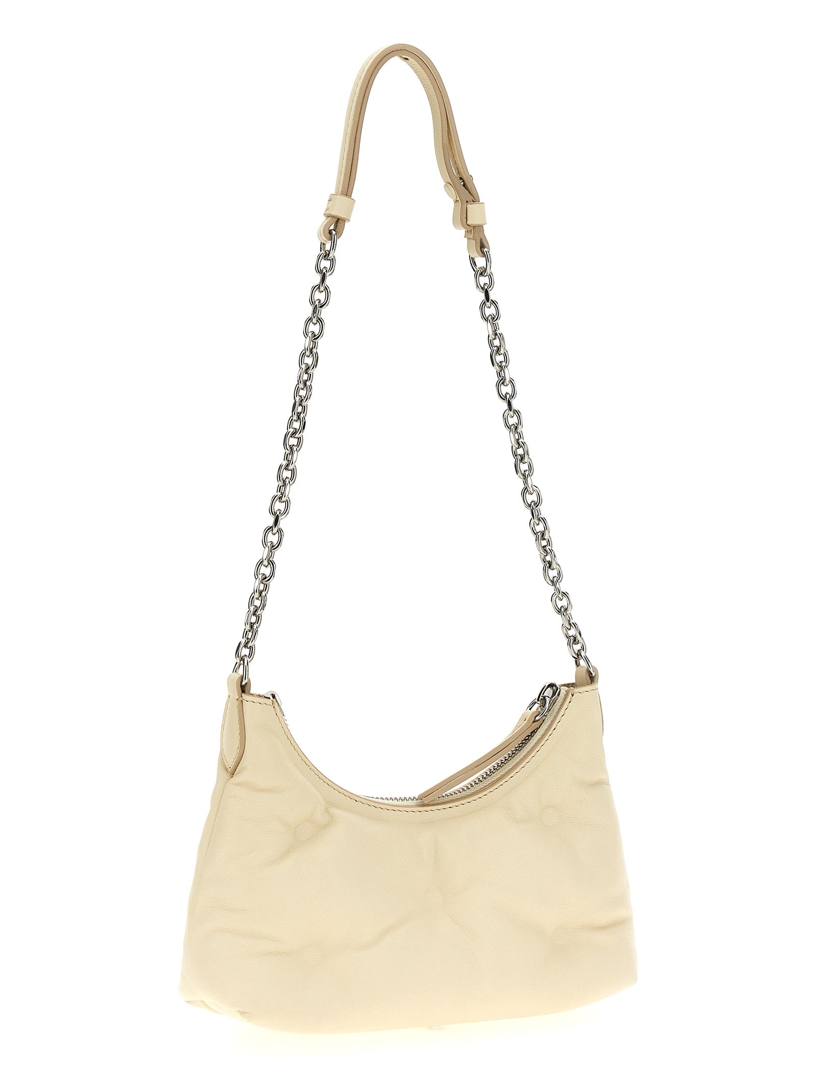 Maison Margiela ladies 'Glam Slam Hobo Micro' Shoulder Bag handbag purse lamb