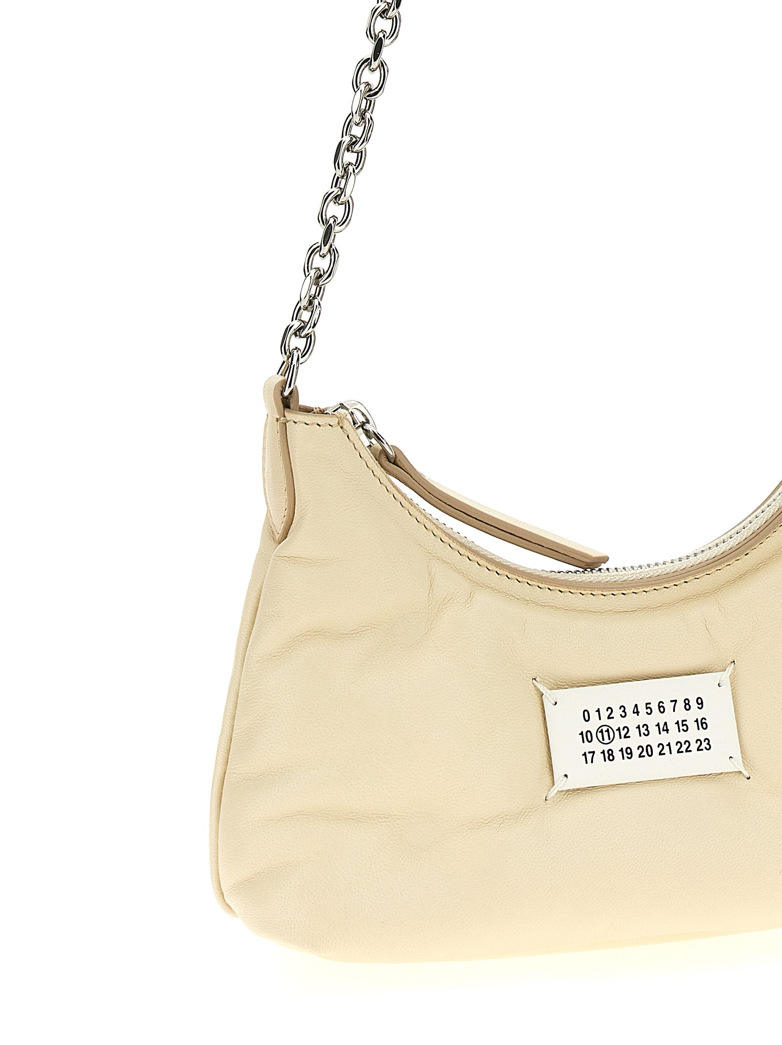 Maison Margiela ladies 'Glam Slam Hobo Micro' Shoulder Bag handbag purse lamb