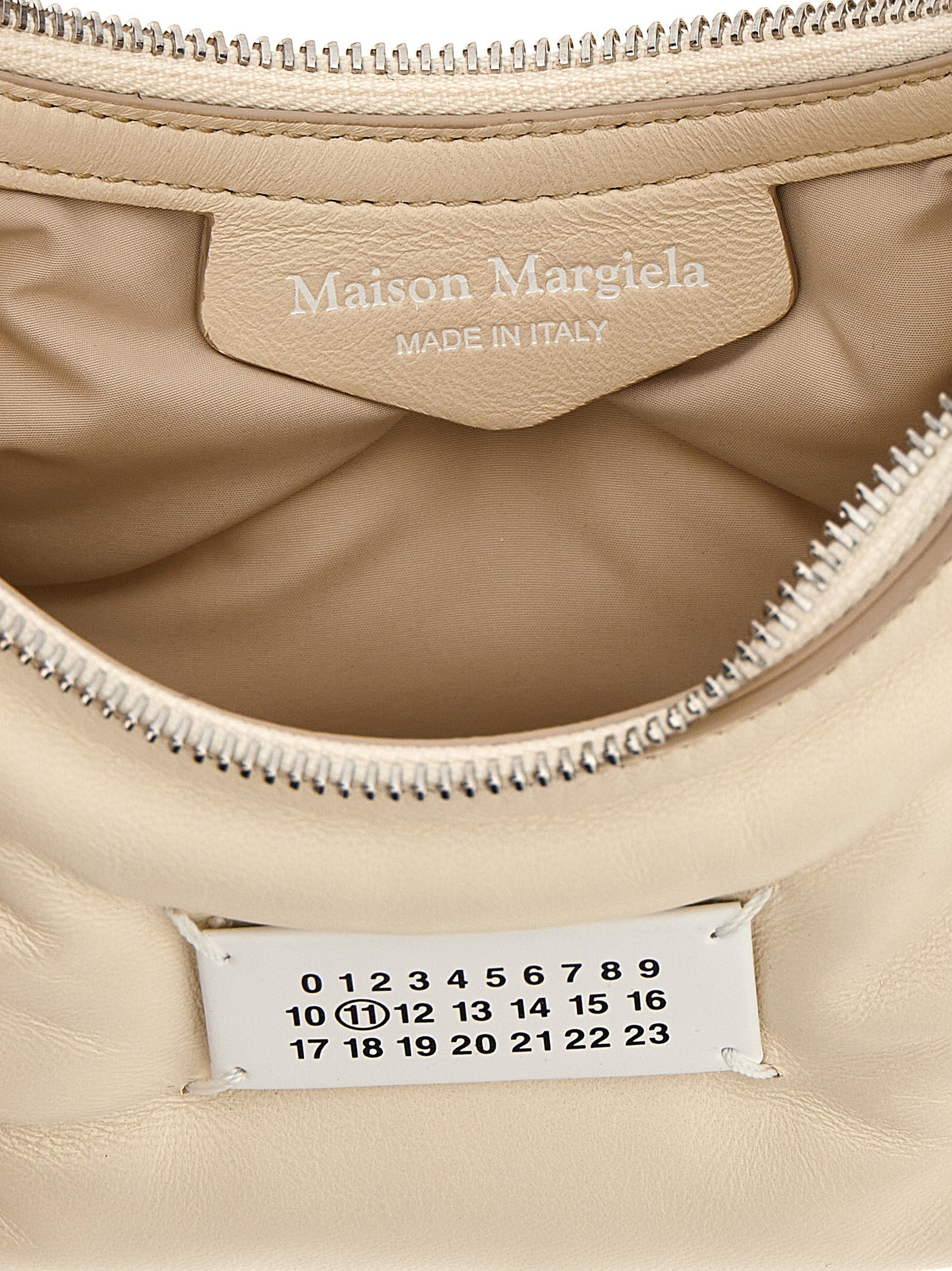 Maison Margiela ladies 'Glam Slam Hobo Micro' Shoulder Bag handbag purse lamb