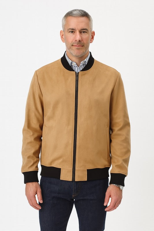 Baseball Jacket Men's Coat GIONFRIDDO Italy microfiber Many colors