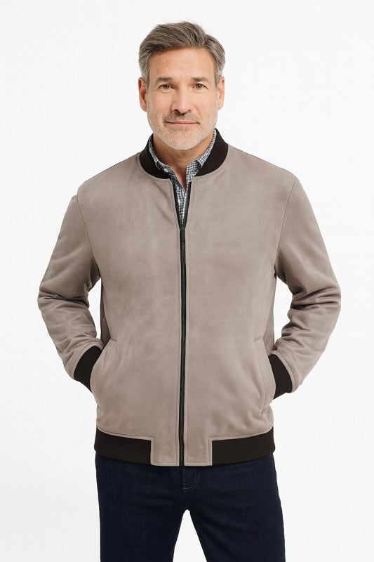 Baseball Jacket Men's Coat GIONFRIDDO Italy microfiber Many colors