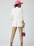 SOHO Punk Grommet Blazer Jacket BYMANYC ® New York ladies Ivory