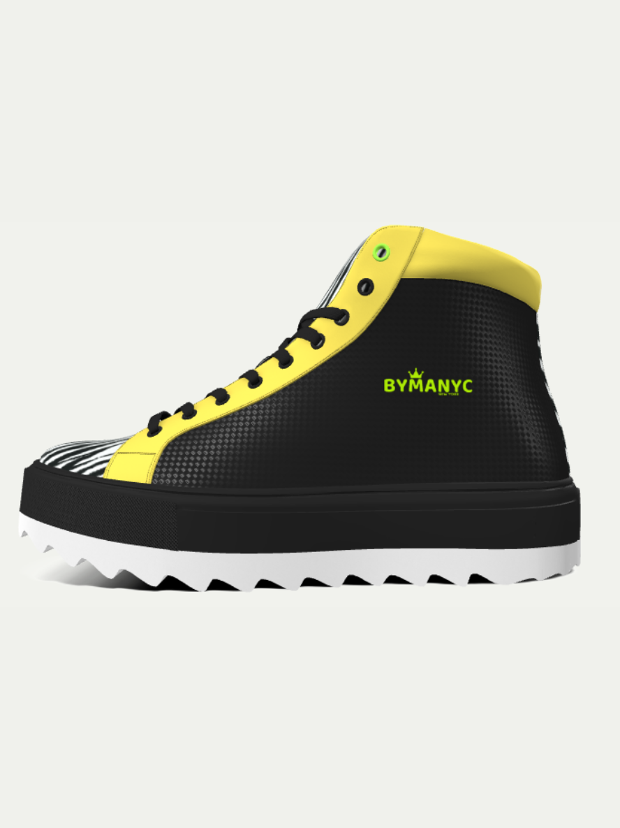 Sustainable Ankle Boots BYMANYC ® New York HUDSON HAUTE hi top sneakers