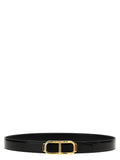 Tom Ford Men’s Logo Reversible Belt black