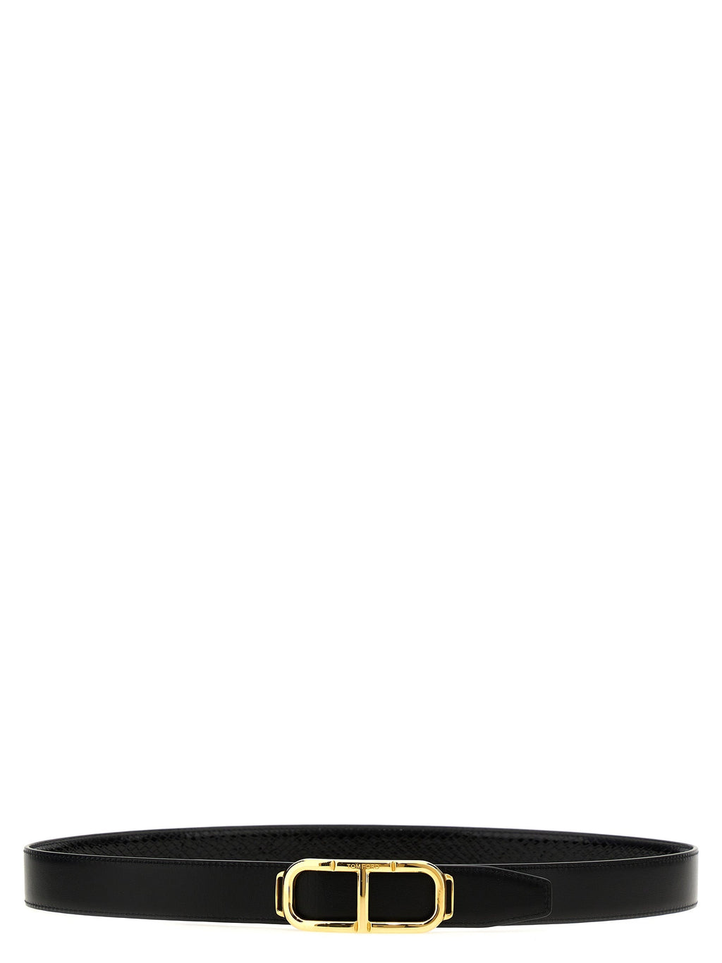 Tom Ford Men’s Logo Reversible Belt black