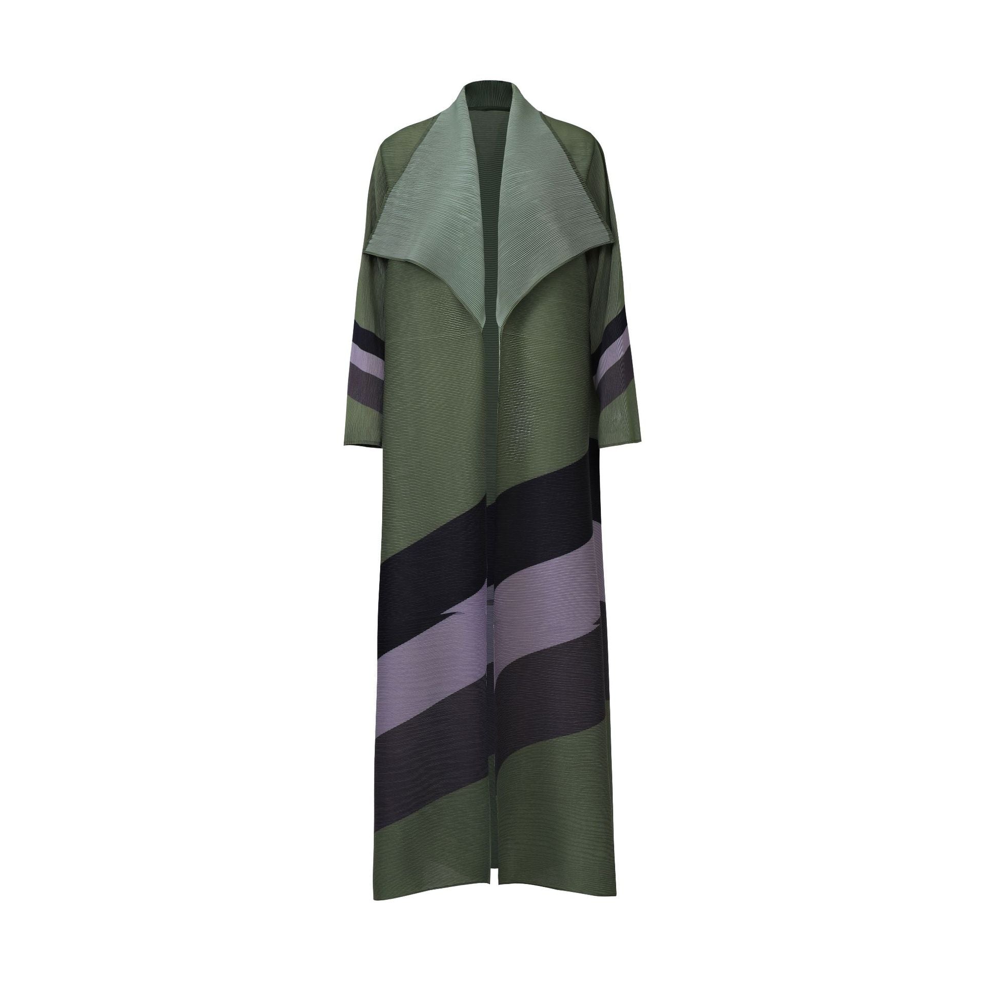 Tie-Waist long Windbreaker Coat Jacket For Women, West Village, BYMANYC
