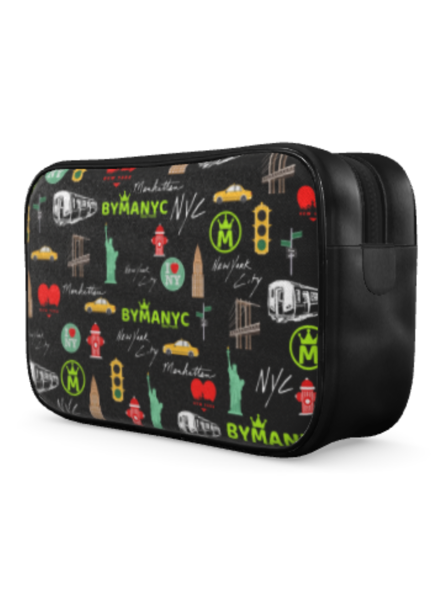 Toiletry Bag JET SET – BYMANYC ® New York Vegan Travel Essential Shaving kit