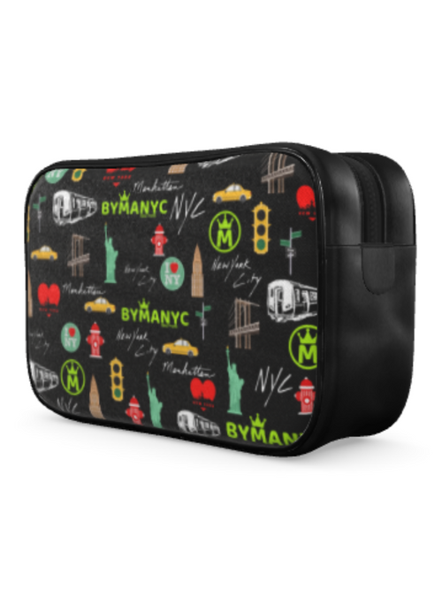 Toiletry Bag JET SET – BYMANYC ® New York Vegan Travel Essential Shaving kit