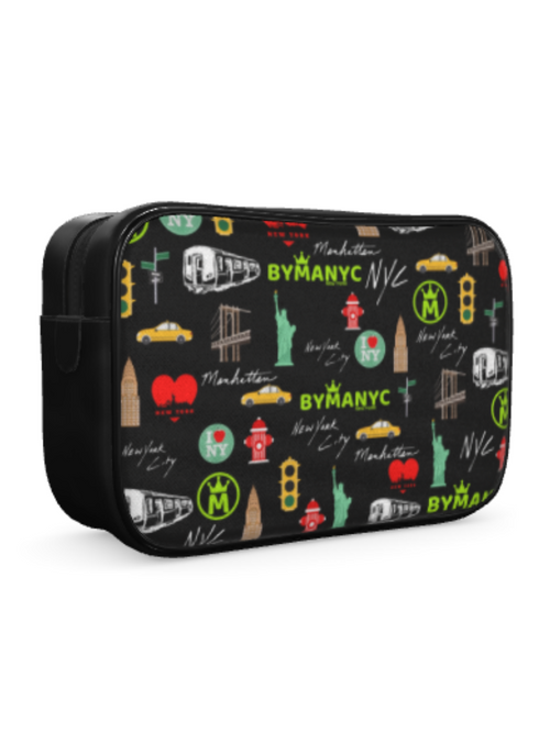Toiletry Bag JET SET – BYMANYC ® New York Vegan Travel Essential Shaving kit