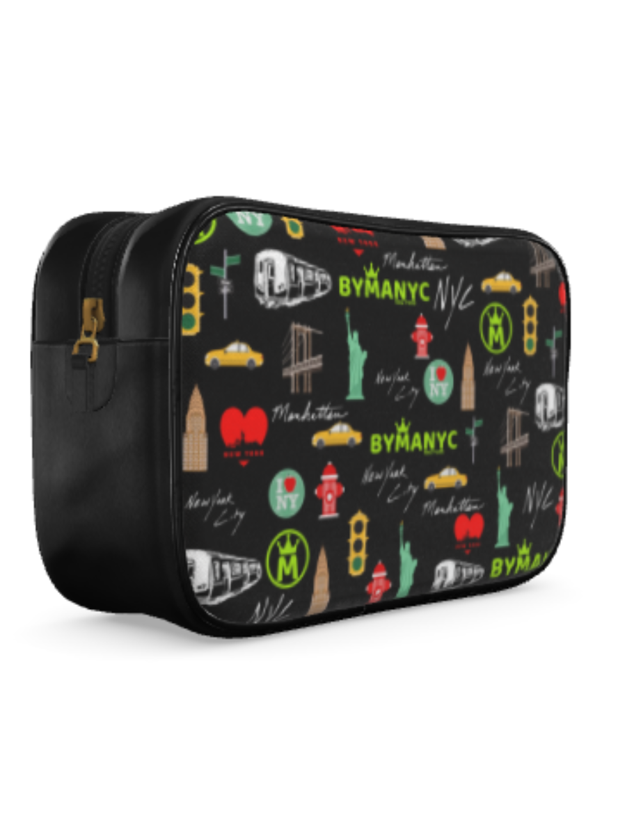 Toiletry Bag JET SET – BYMANYC ® New York Vegan Travel Essential Shaving kit
