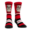 Georgia Bulldogs - Game Face Mascot Men's socks Hairy Dawg Rock 'Em