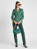 UPPER WEST SIDE Emerald Double-Breasted Blazer BYMANYC ® New York jacket