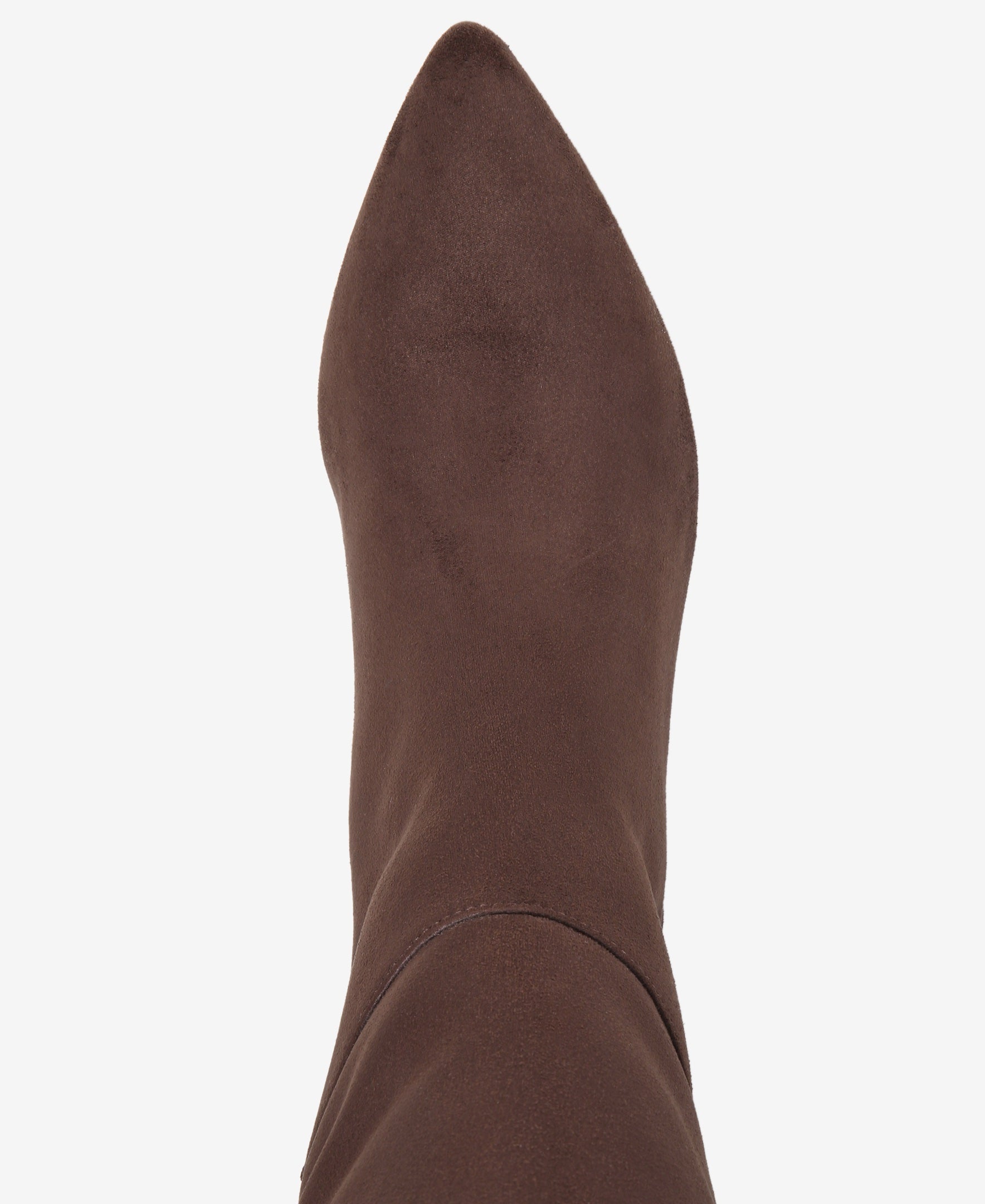 Alice Boots Brown large size plus brown suede wide calf