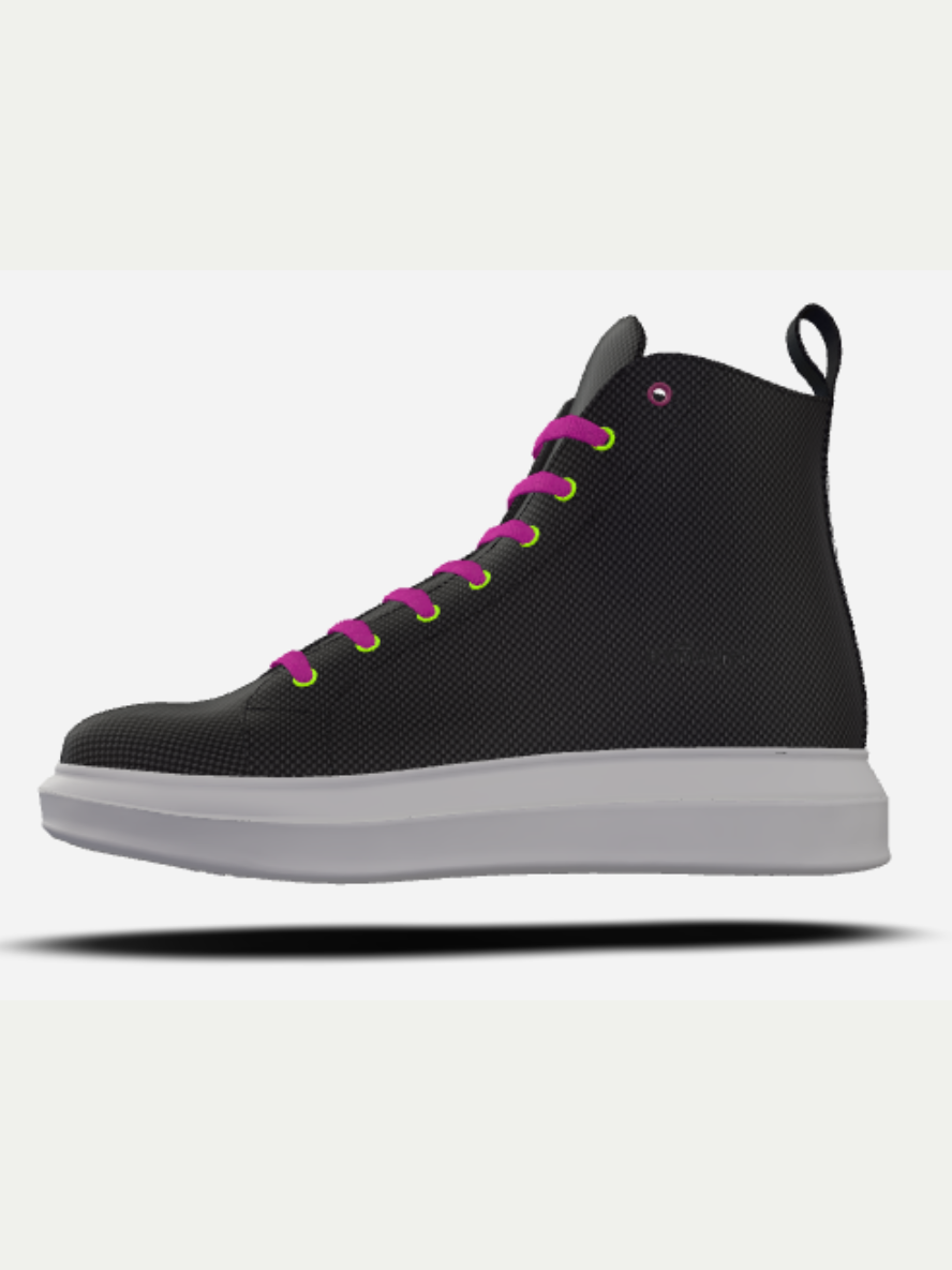 Vegan Ankle Boots BYMANYC ® New York – BROADWAY MODE hi-top sneakers