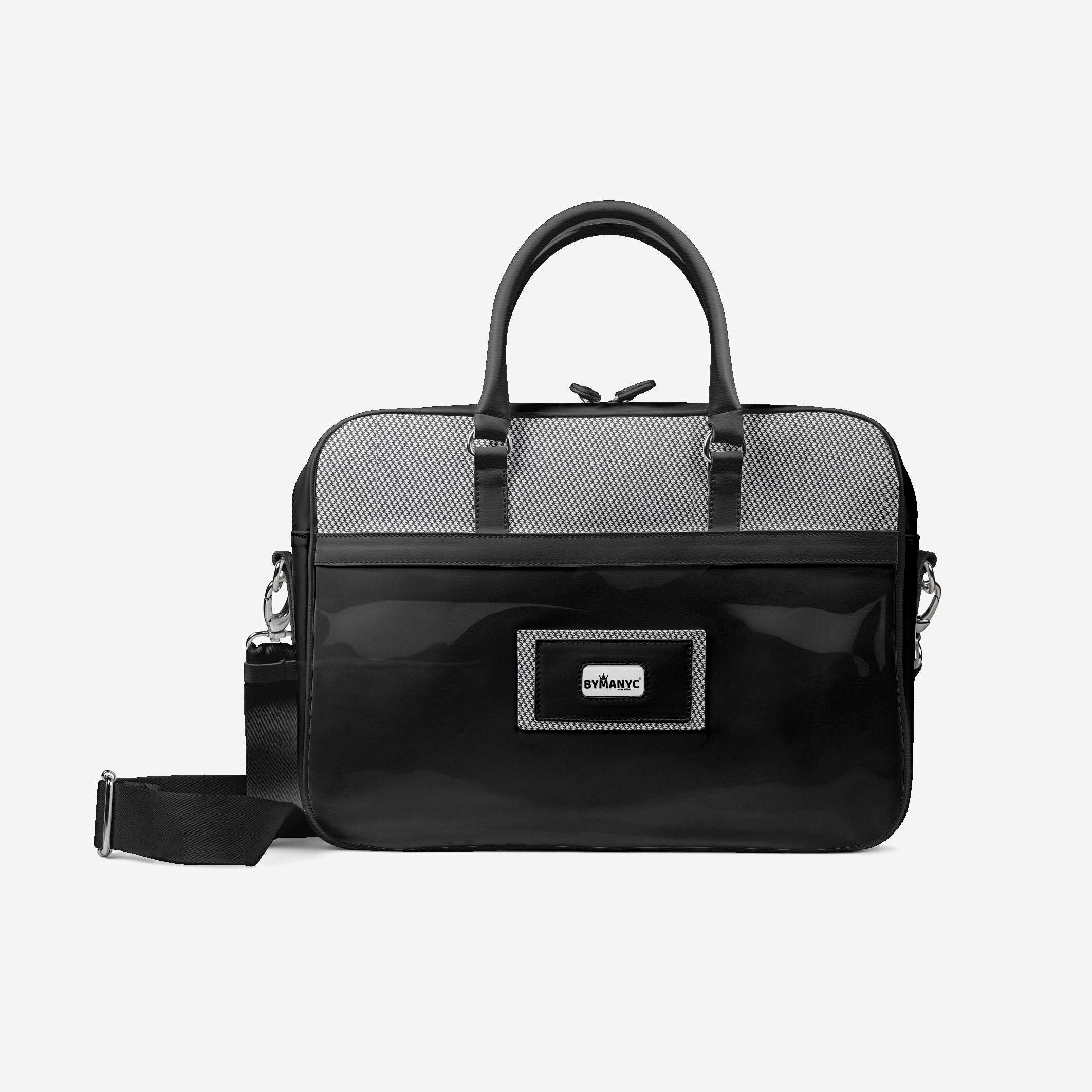 Vegan Luxury Urban Work Bag 16” | BYMANYC ® New York Elite Professional laptop briefcase