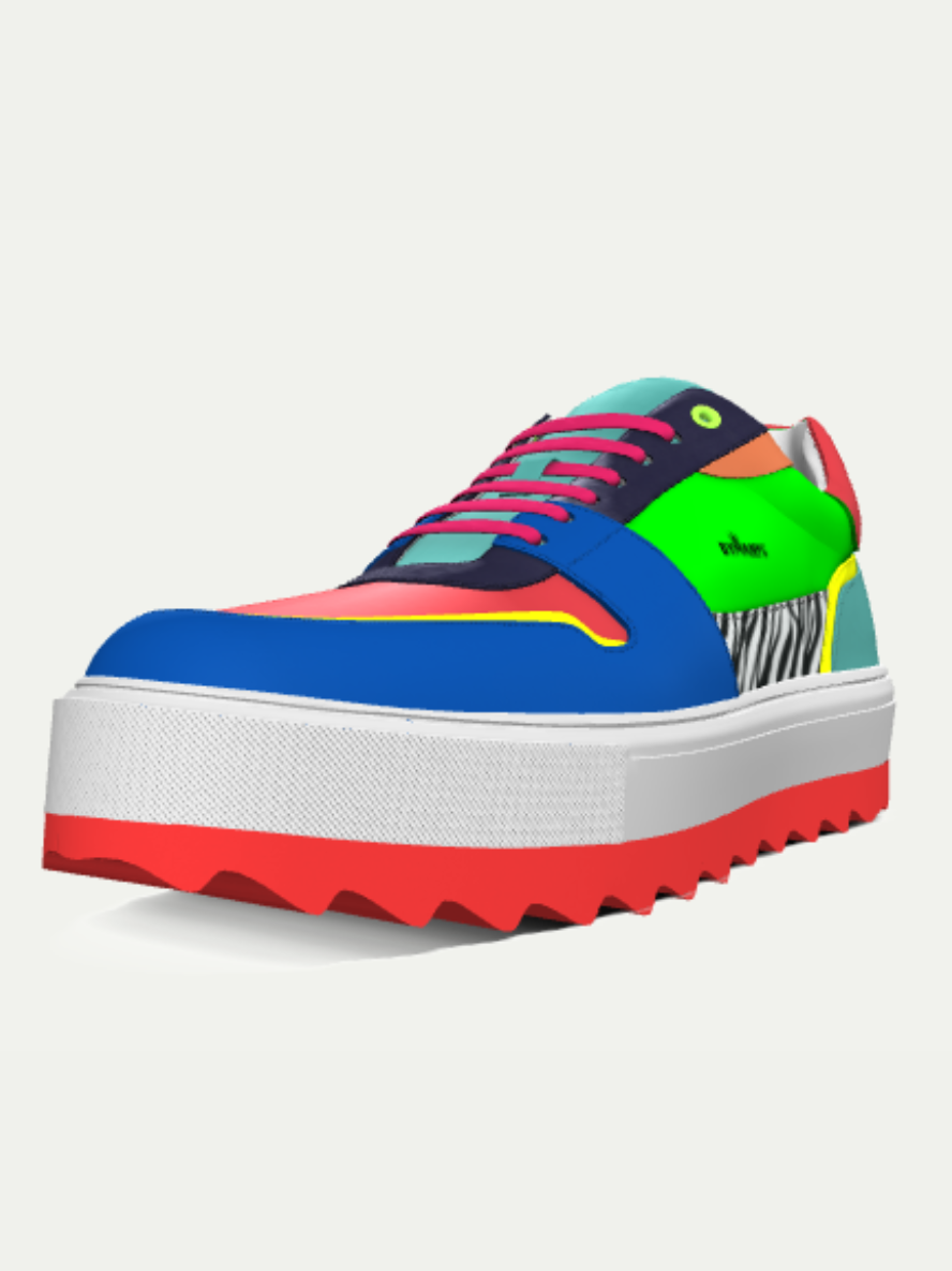 Vegan Sneakers BYMANYC ® New York CITY WALK skate shoes colorful