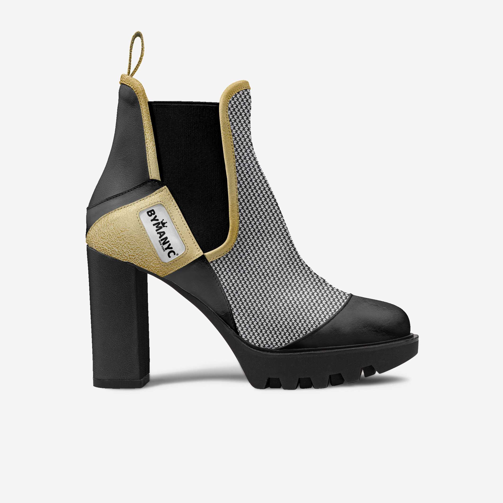 Vegan Street Luxe Boots BYMANYC ® New York Soho Edge booties