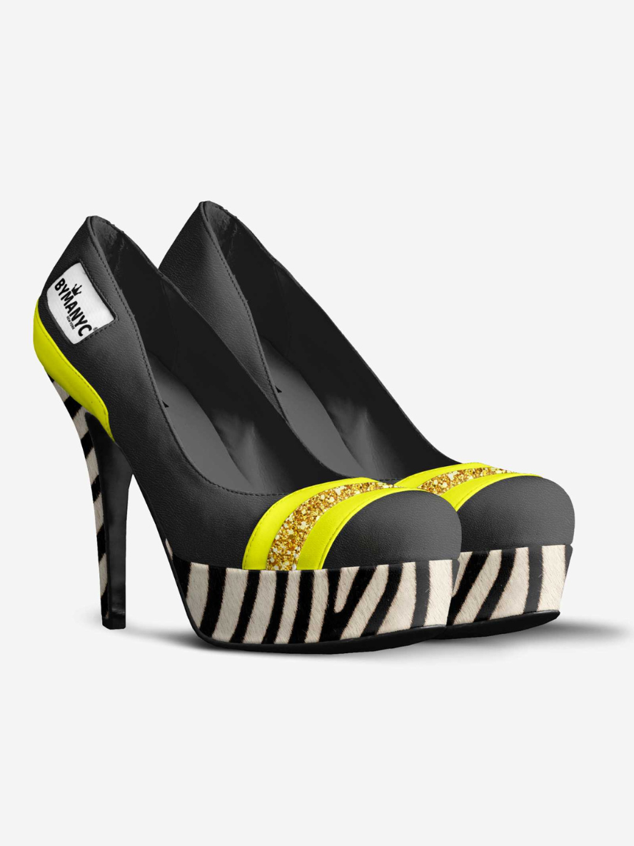 Vegan Women’s Stiletto Shoe BYMANYC ® New York – FINANCIAL DISTRICT heel